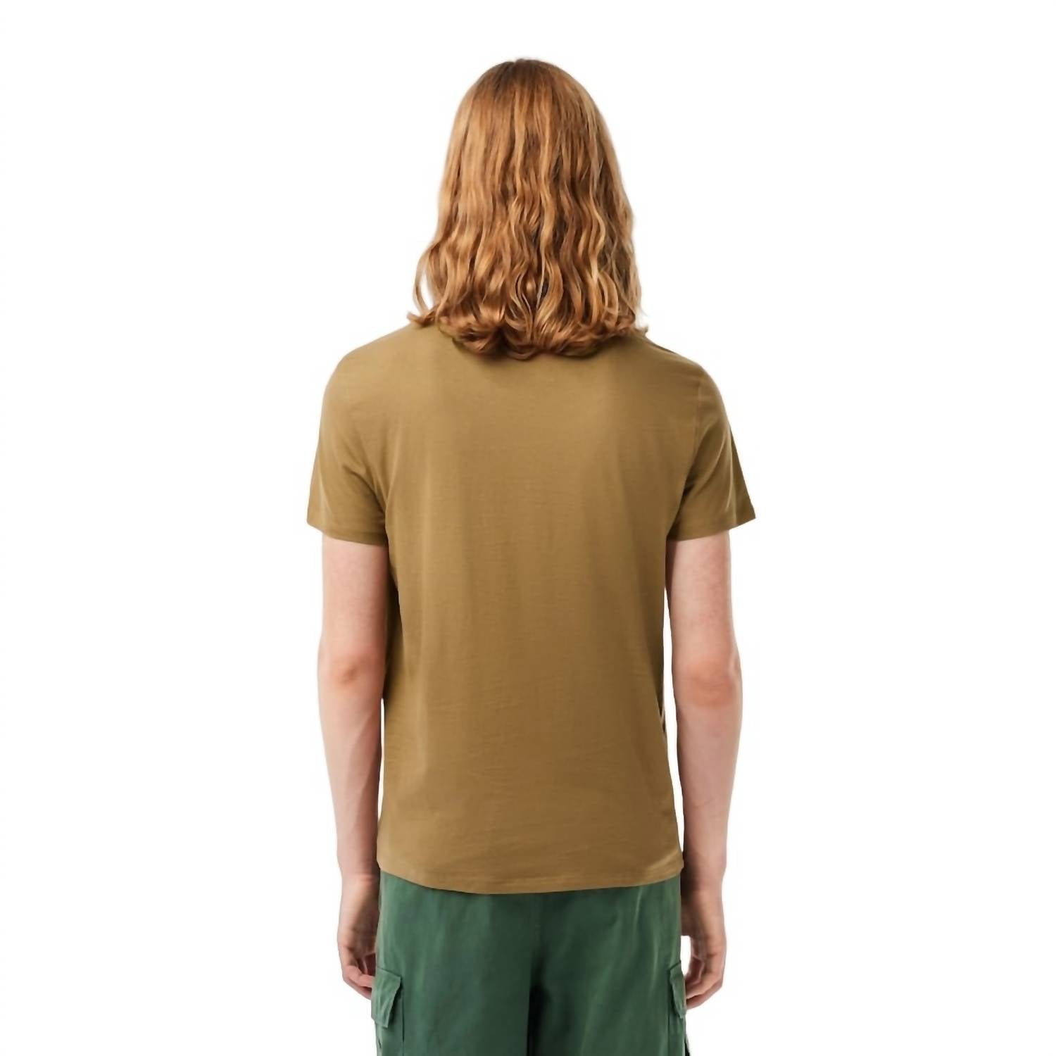 Lacoste - Men's Short Sleeve Crew Neck Pima Cotton Jersey T-shirt