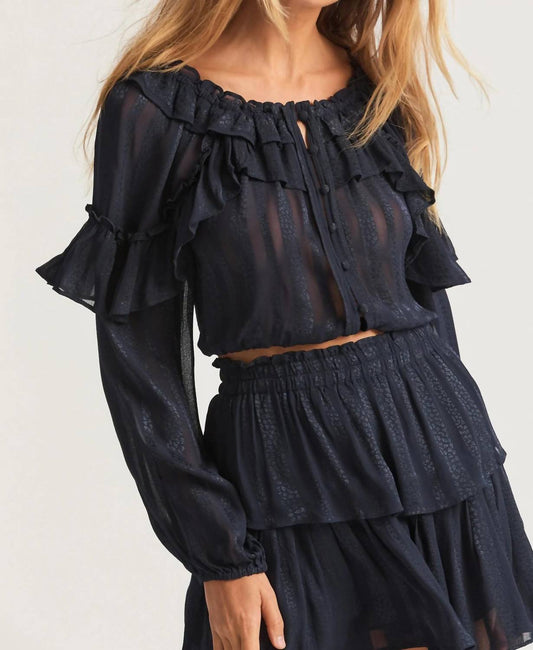 Loveshackfancy - Ruffle Popover Top