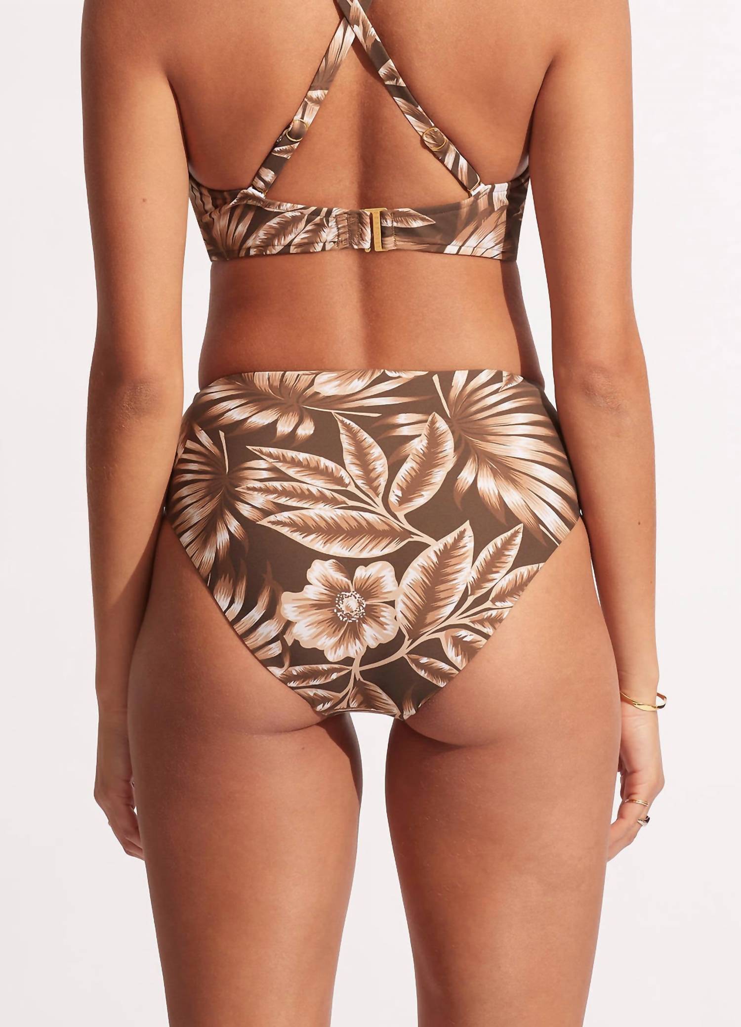 Seafolly - Island in the Sun High Waist Wrap Bottom