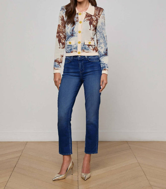 L'Agence - Celestia Slim Leg Jeans