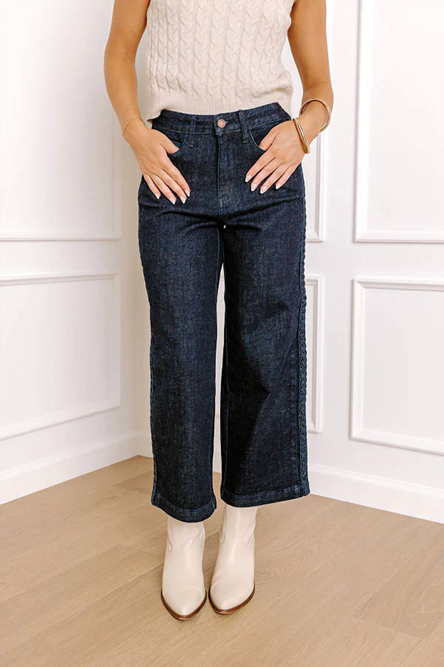 Judy Blue - Kinsley High Waist Wide Leg Jeans