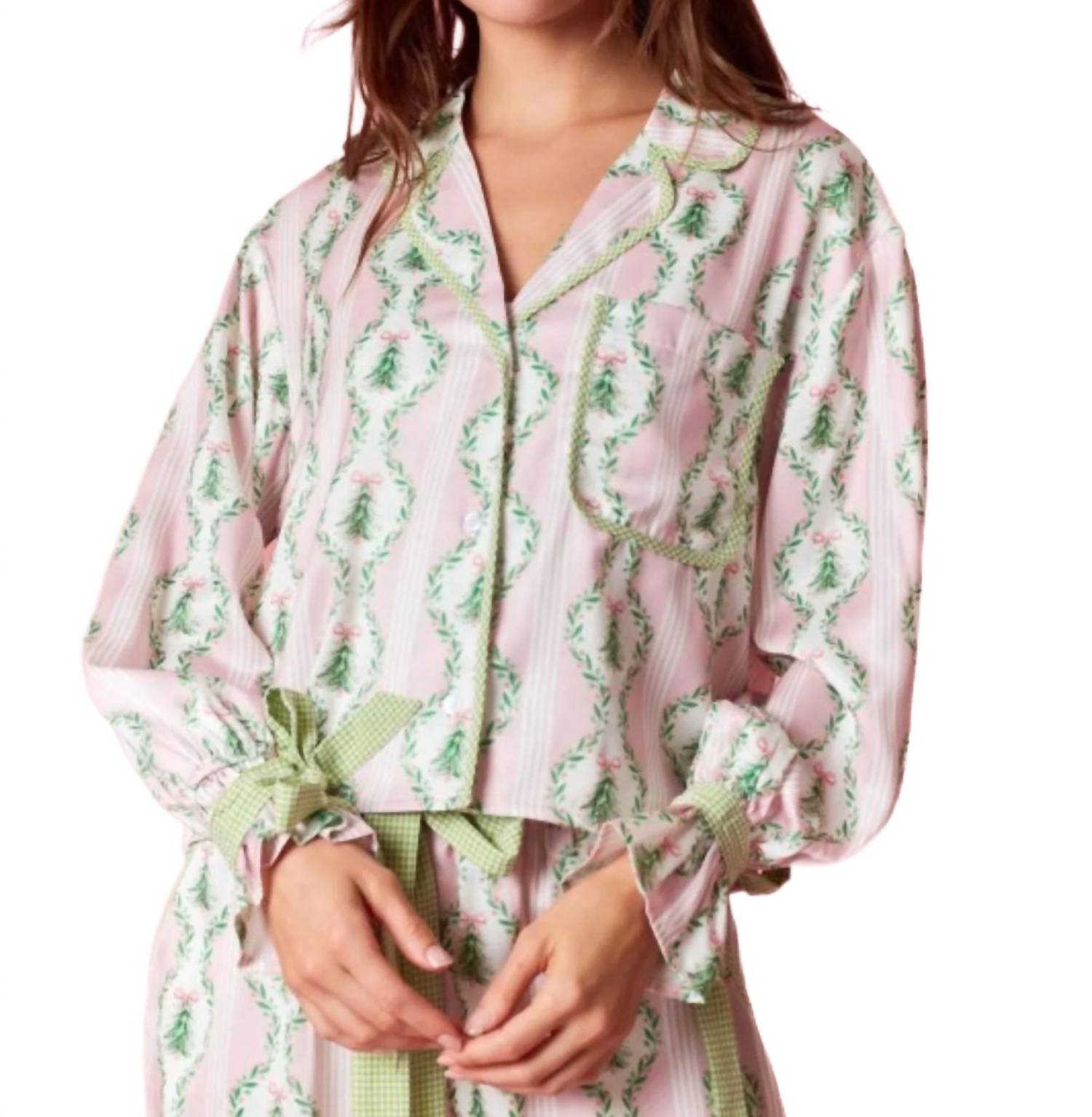 Peach Love - Mistletoe Morning Pajamas