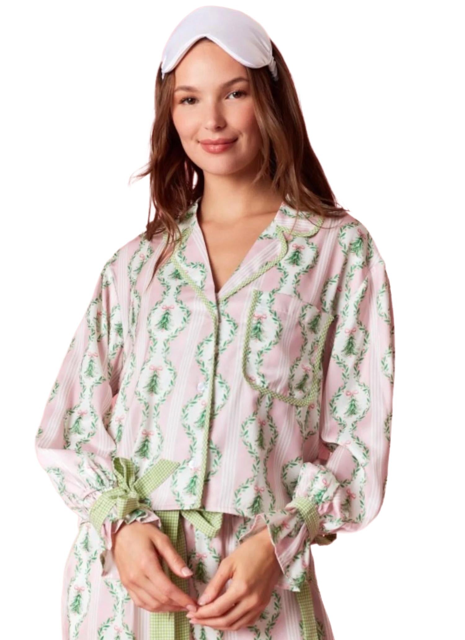 Peach Love - Mistletoe Morning Pajamas