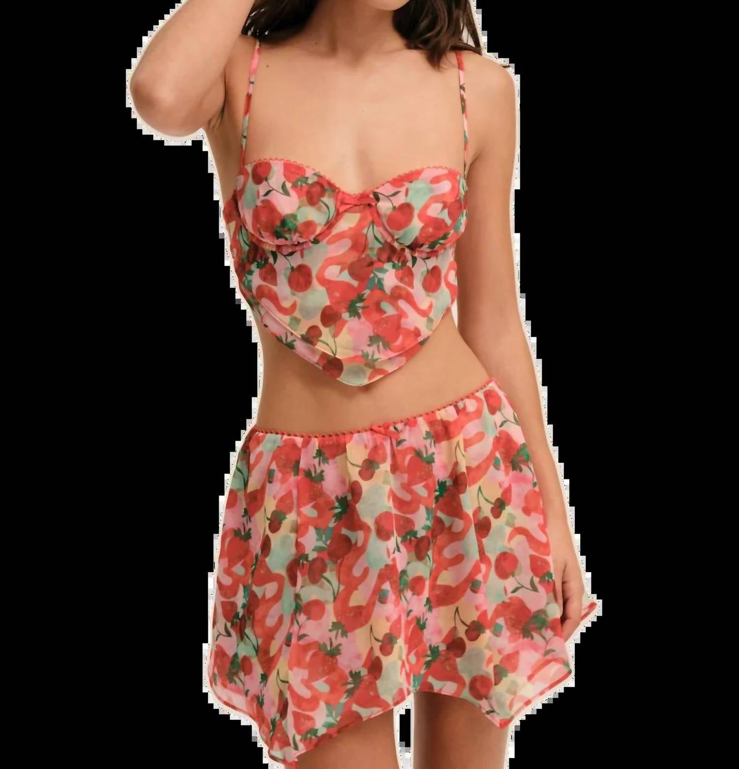 For Love & Lemons - Ambrosia Crop Top