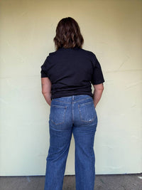 Vervet By Flying Monkey - Clare High Waisted Wide Leg Jean