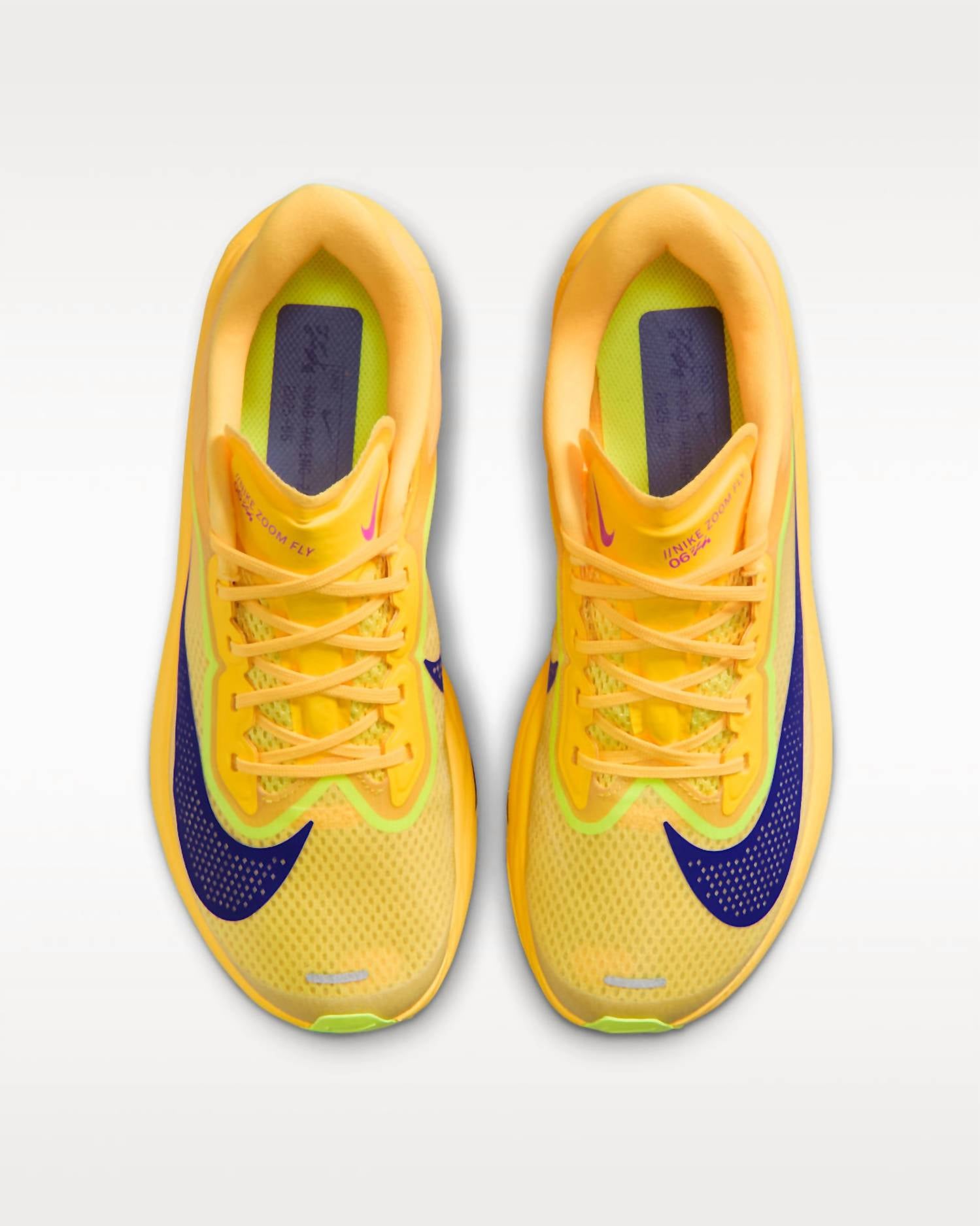 NIKE Women's Zoom Fly 6 Road Racing Shoes in citron pulse volt ice hyper - women's shoe - view 5