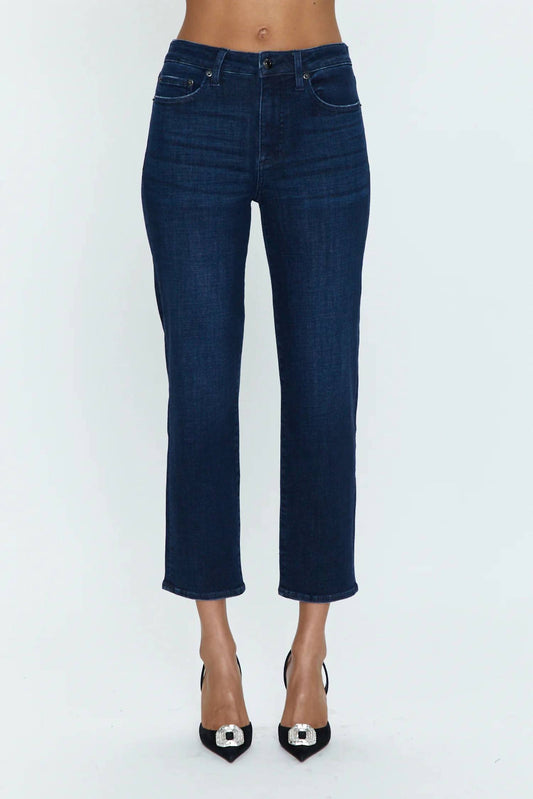 Monroe Crop High Rise Cigarette Jeans