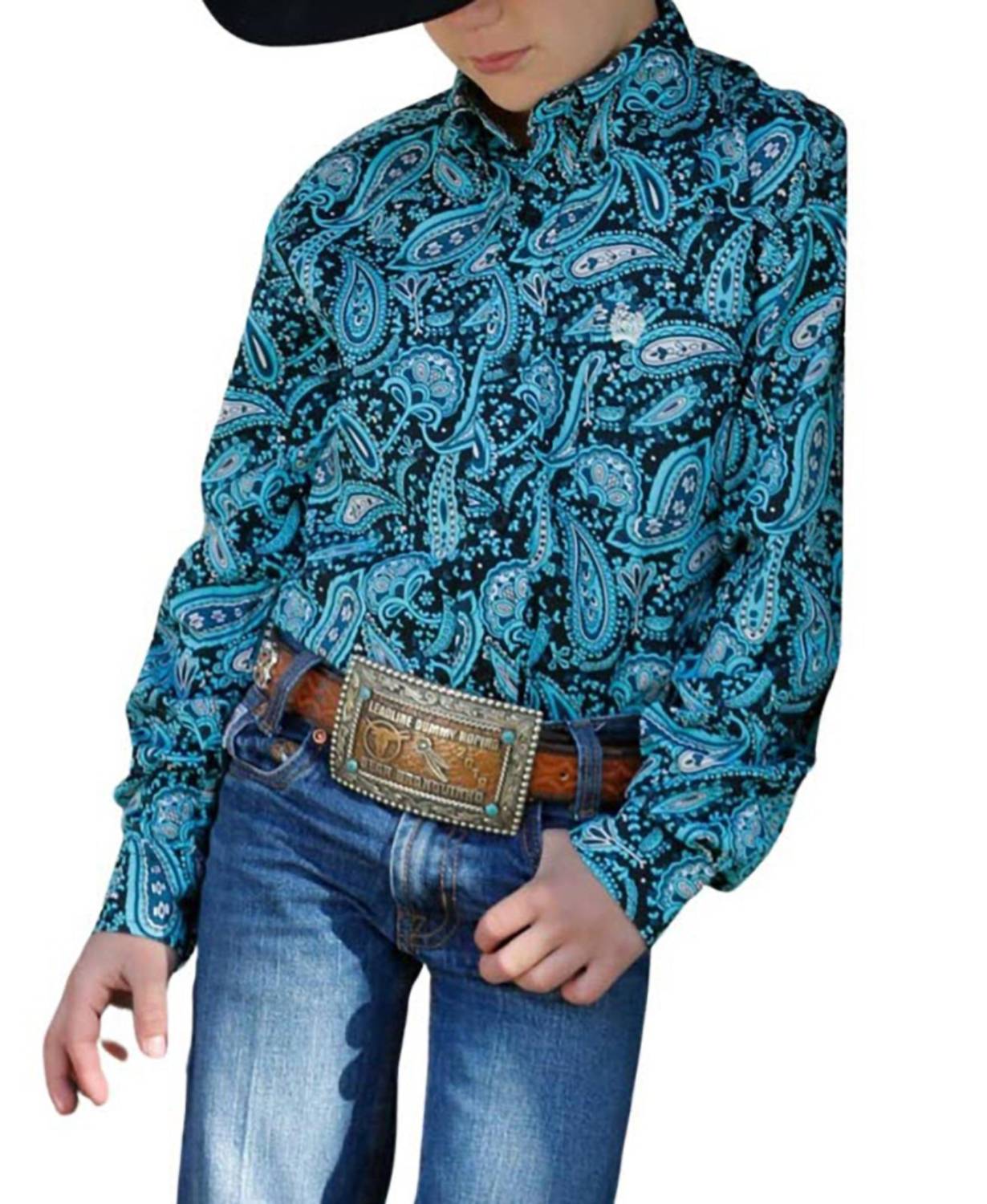 Cinch - Paisley Print Button Down Shirt