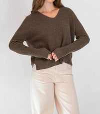 Demylee New York - Maribel V-neck Sweater