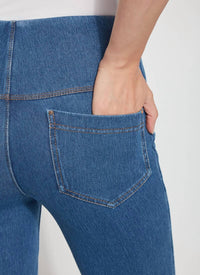 Lysse - Women's Ankle Baby Denim Bootcut Jean