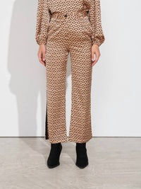 Smf - Printed Satin Pant