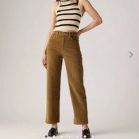 Levi'S - Premium Ribcage Straight Ankle Corduroy Jeans