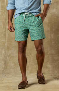 Duck Head - Men's Print Sailport Swim Short