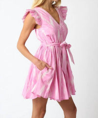 Olivaceous - Aurora Ruffle Sundress