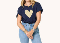 Kerri Rosenthal - Suke Imperfect Heart Tee