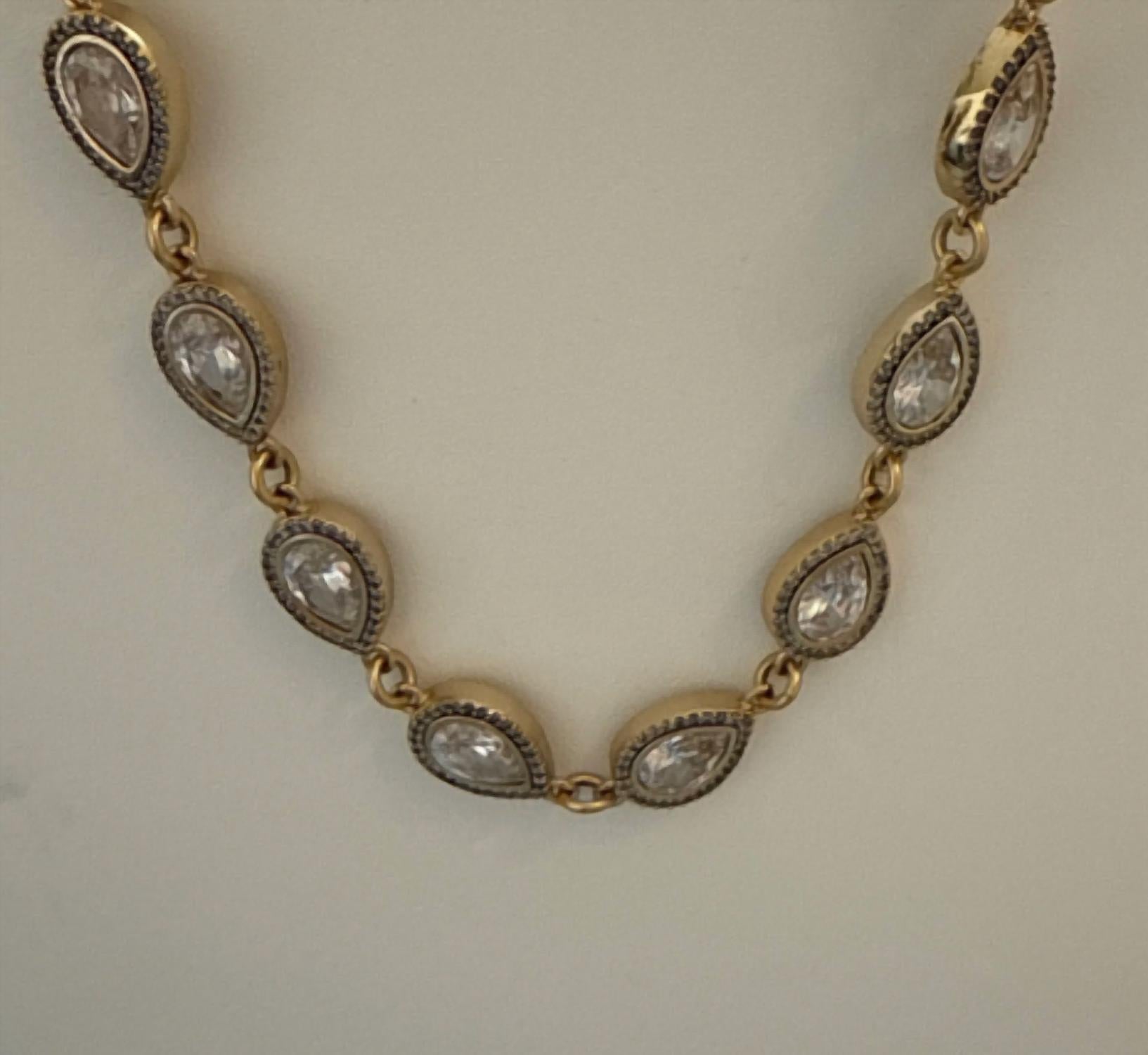 Tova - Women's Radiance Zircon Evening Necklace