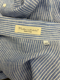Martina Venti Dodici - STRIPED LINEN SHIRT