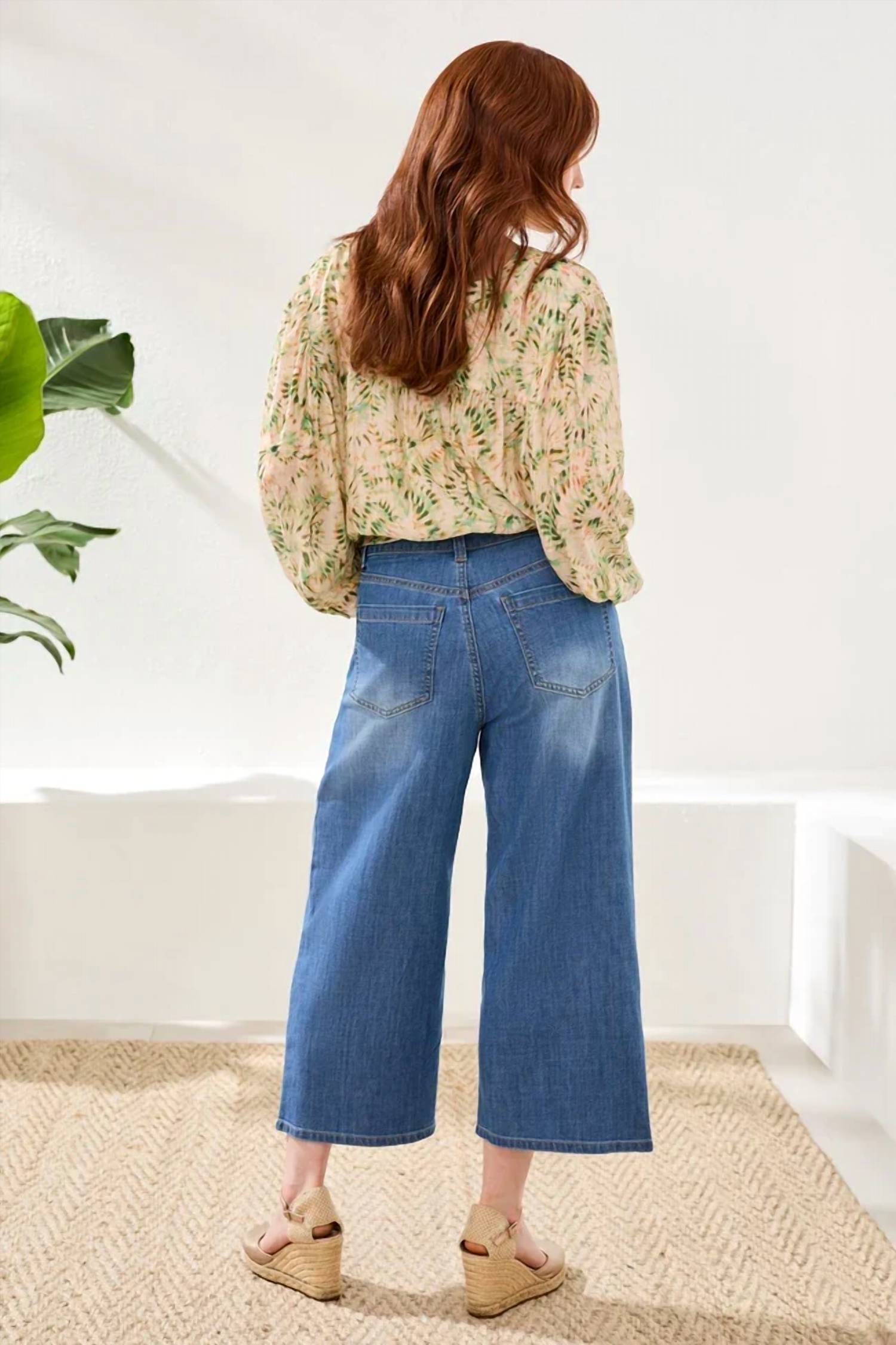 Tribal - Audrey Crop Jean