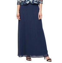 Alex Evenings - Women's Fitted Bodice A Line Skirt Maxi Dress
