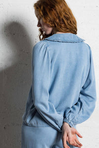 Suncoo - Lazar Tencil Collar Shirt