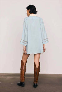 Bohemian Traders - Scallop Mini Dress