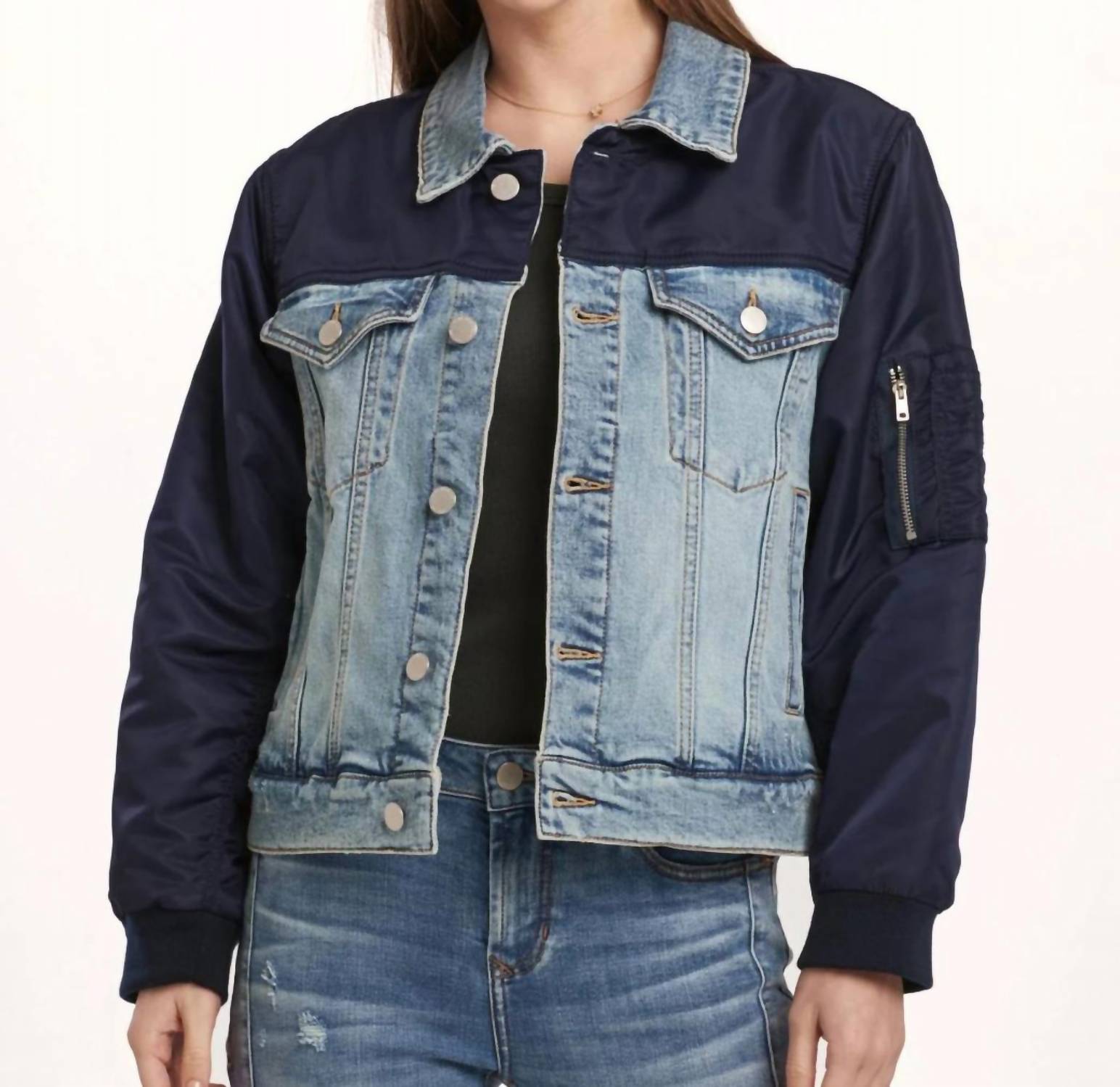 Dear John Denim - Charly Contrast Denim Jacket