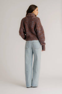 Sablyn - Darcey Cropped Slouchy Turtleneck Sweater