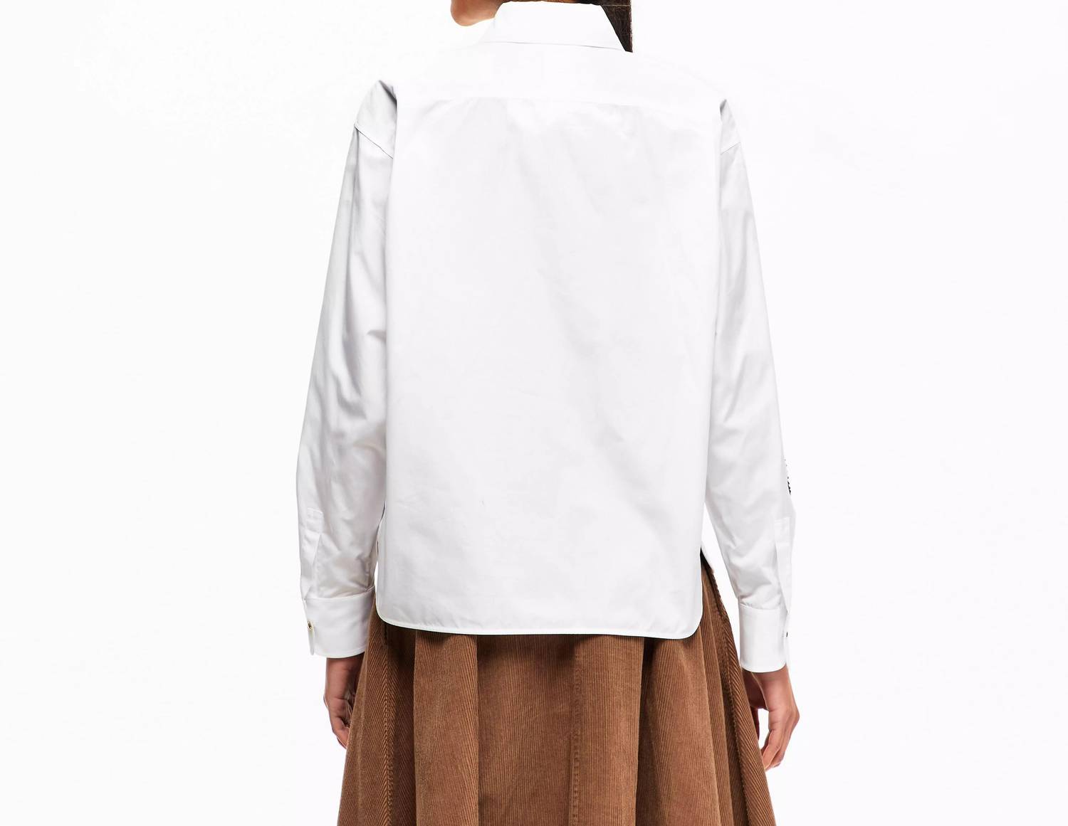Maxmara - Embroidered Poplin Shirt