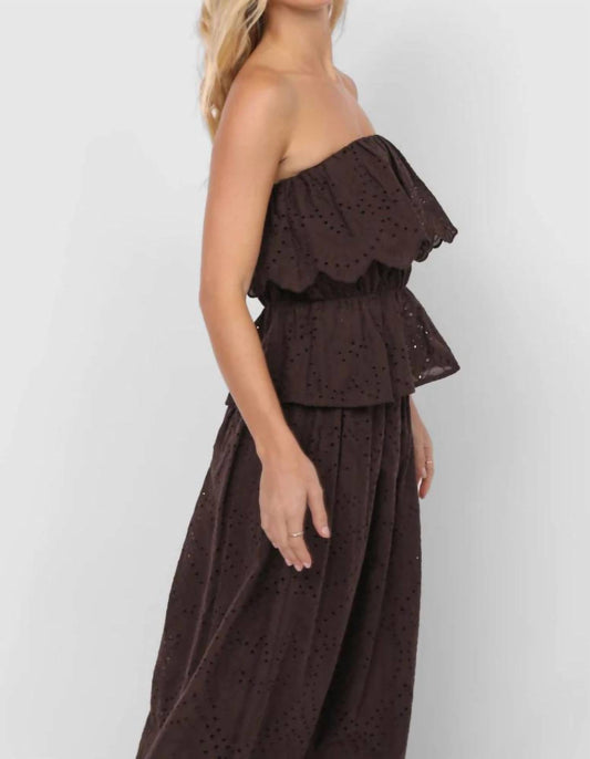 Sadie & Sage - Double Vision Peplum Top