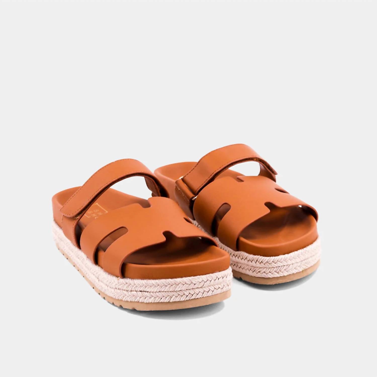 Shu Shop - Women's Izzy Jute Platform Slide