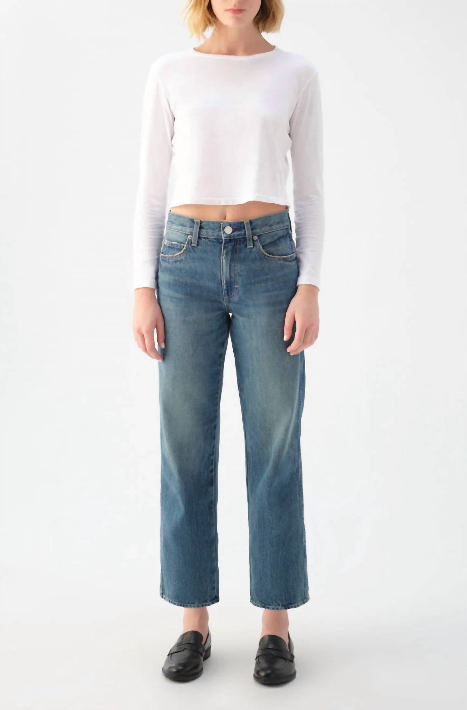 Amo - Billie Straight Leg Jeans