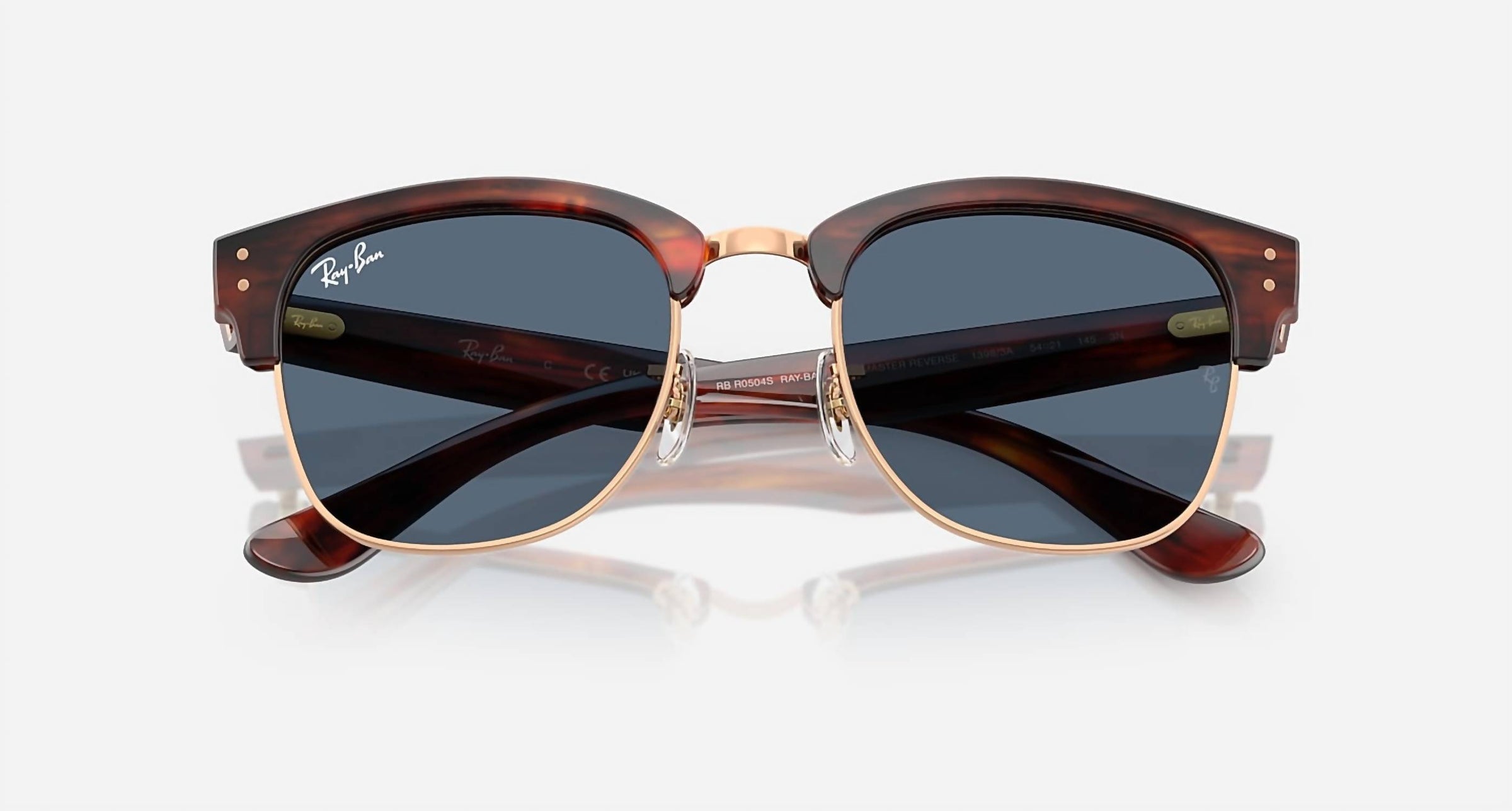 Ray Ban - Women's Rbr0504s Square Clubmaster Reverse Sunglasses