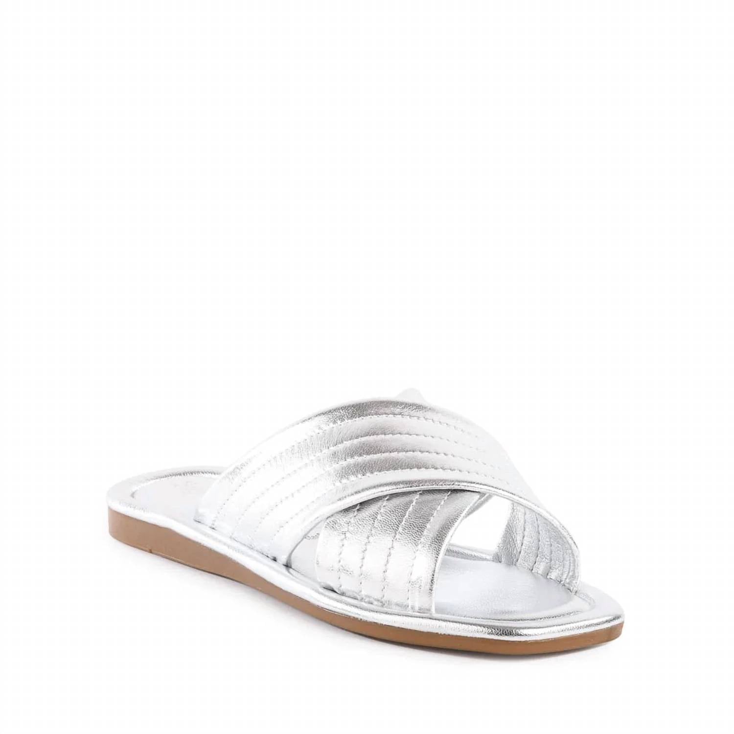 Seychelles WOMEN'S COURAGE SANDAL in silver - women's sandal - alternate view