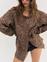 For Love & Lemons - Women's Knit Oversized Cardigan