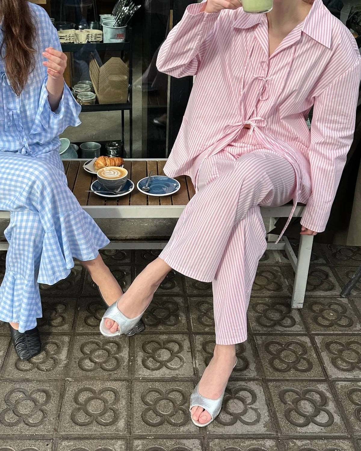Sleeper - Cotton-poplin Pajama Set