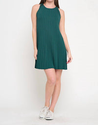 Meet Me In Santorini - Sweater Rib Mini Dress