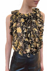 Ulla Johnson - Sabra Cascading Ruffle Top