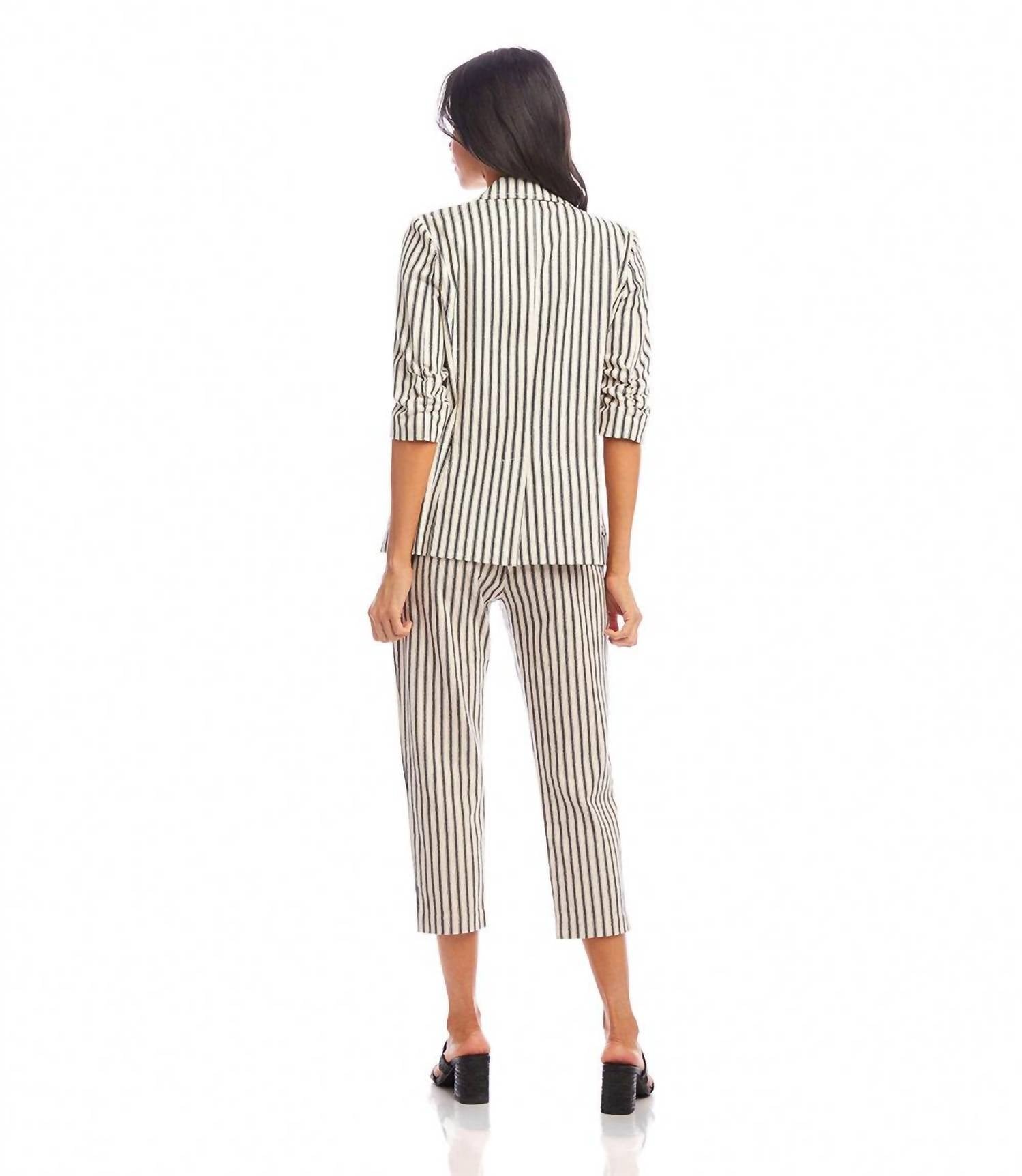 Karen Kane - Ruched Sleeve Jacket