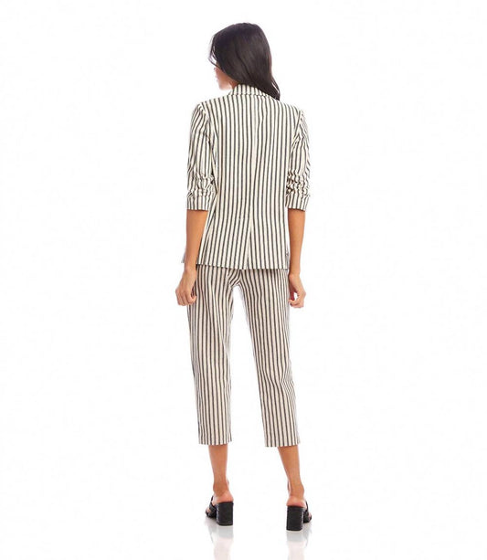 Karen Kane - Ruched Sleeve Jacket