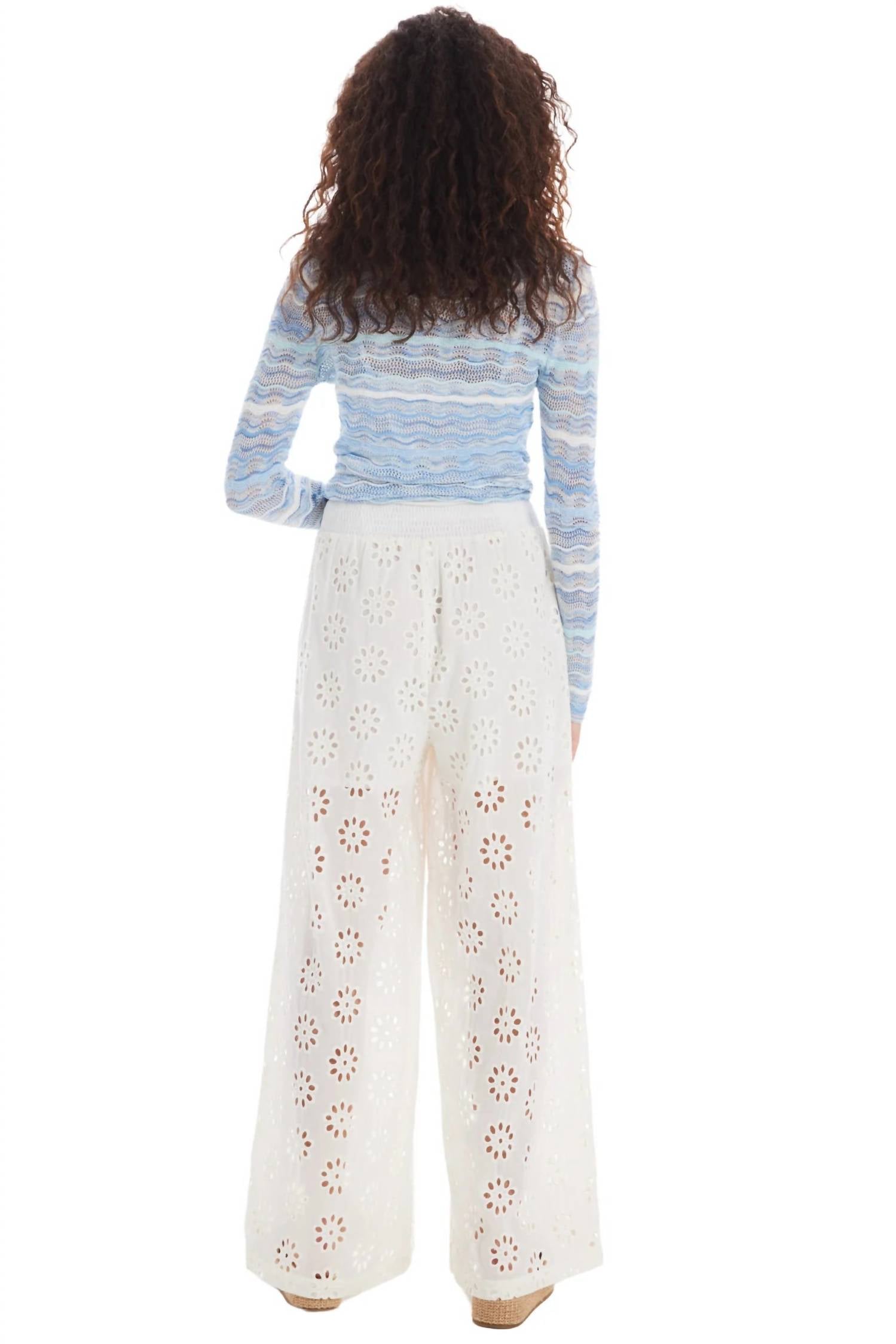 Allison New York - Penelope Eyelet Pants