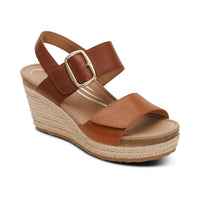 Aetrex - Women's Ashley Arch Support Wedge Sandal