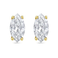 Diana M Jewels - 2.00 Ct Marquise-cut Lab-grown Diamond Stud Earrings