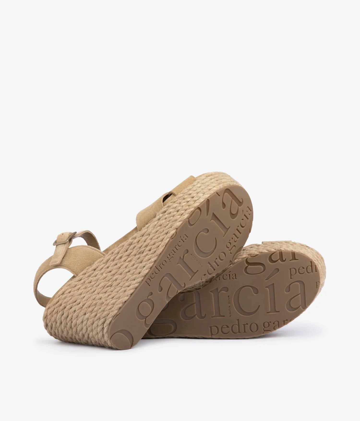Pedro Garcia - Women's Dalys Criss Cross Maritime Wedge Sandals