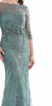 Colors Dress - Lace Embellished Gown