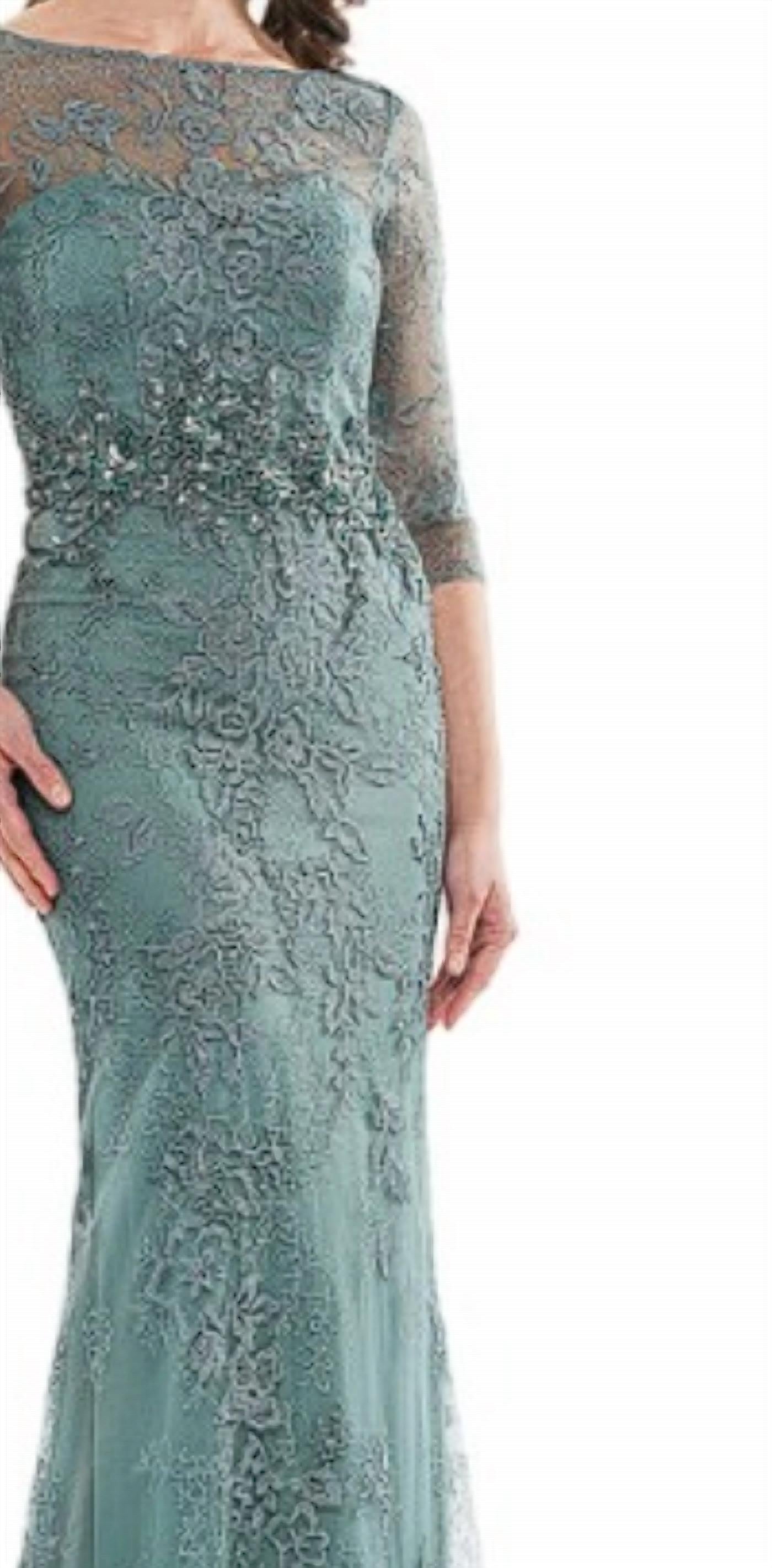 Colors Dress - Lace Embellished Gown