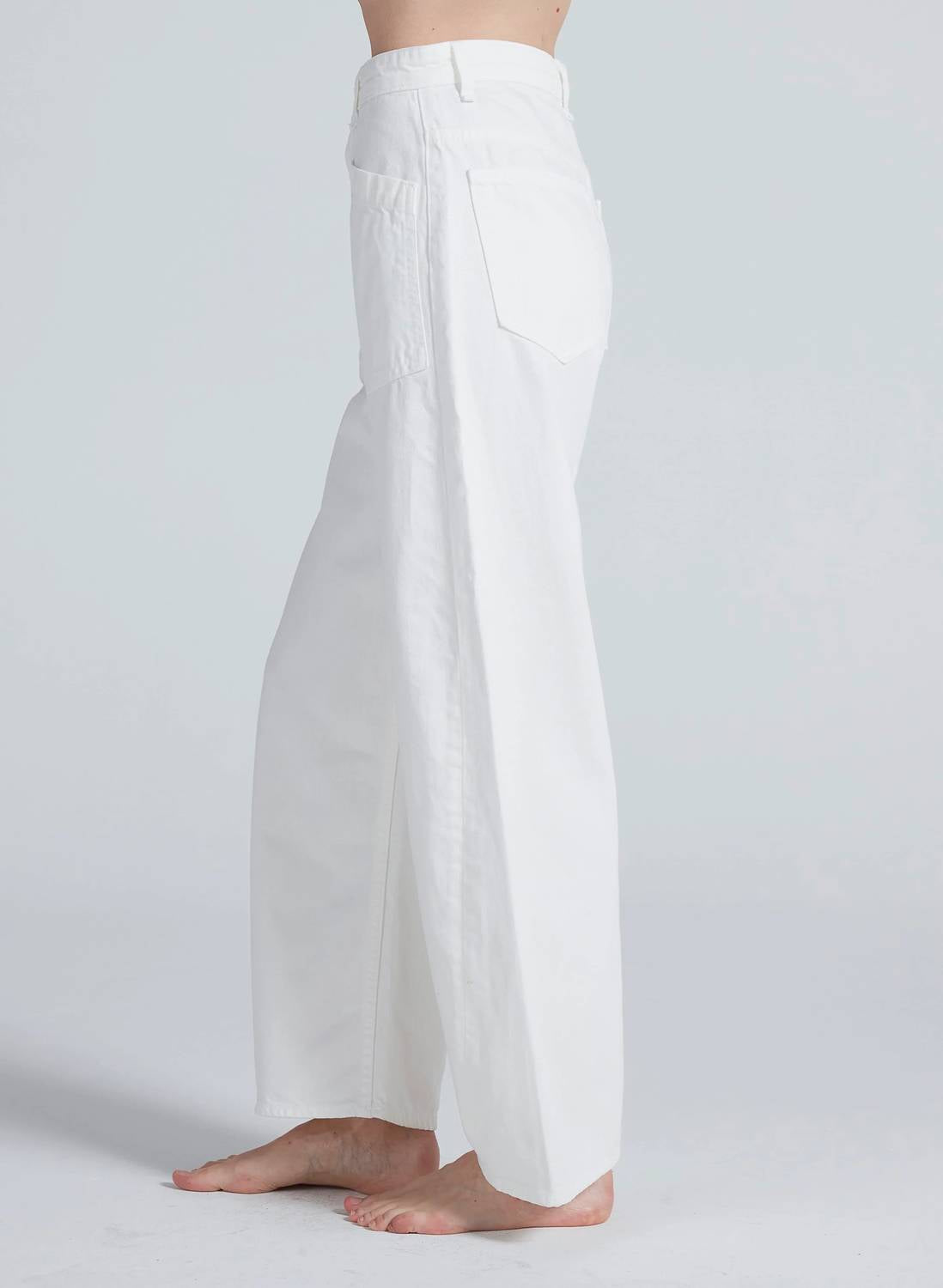 Askk Ny - Twisted Barrel Wide Leg Jeans
