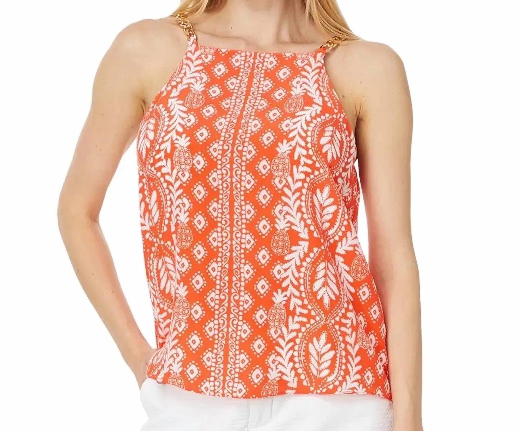 Lilly Pulitzer - Joannah Silk Top