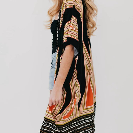 Pretty Simple - Women's In The City Of Paradise Kimono