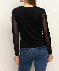 Sanctuary - Long Sleeve Perfect Mesh Tee