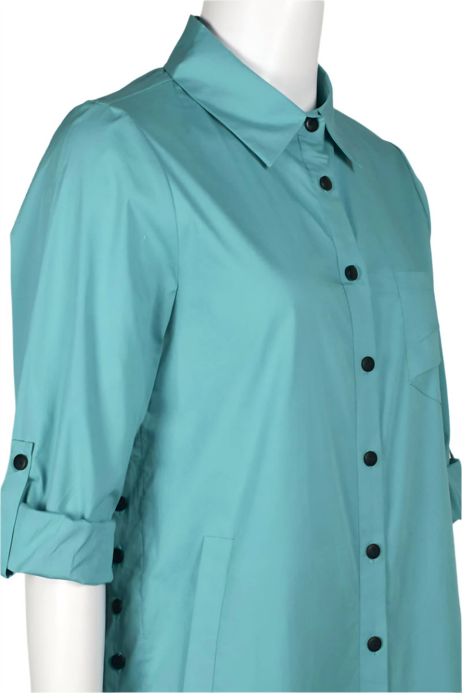 Flair - Women's Cotton Blend Button-down Shirt